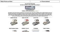 Desktop Screenshot of mini-pontoon-boat.com